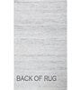 Ivory Abstract Wool and Viscose 6 ft X 9 ft Hand Woven Carpet