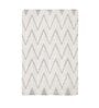 Ivory Wool 4 X 6 ft Hand Woven Dhurrie