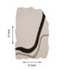 Beige Solid Woolen 72 x 108 Inches Hand Tufted Rug