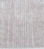 Beige Solid Blended Woolen 72 x 108 Inches Hand Tufted Rug