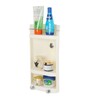 Ivory Caddy Small Plastic Bathroom Cabinet