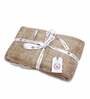 Beige Wool 59x49 Inches Premium Throw