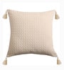 Ivory Cotton Abstract 20x20 inches Cushion Covers (Pack of 2)