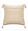 Ivory Cotton Abstract 20x20 inches Cushion Covers (Pack of 2)