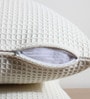 Ivory Cotton Solid 18x18 inches Cushion Covers (Set of 5)