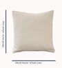 Ivory Cotton Solid 18x18 inches Cushion Covers (Set of 5)