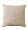 Ivory Cotton Solid 20x20 inches (Set of 2) Cushion Covers