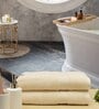 Ivory Solid 550 GSM Cotton Bath Towels (Set of 2)