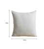 Ivory Solid Cotton 18 x 18 Inches Cushion Covers (Set of 2)
