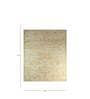 Ivory Distressed Wool 8 ft x 10 ft Hand Knotted Carpet