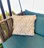 Ivory Fray 16x16 Inches Cushion Cover