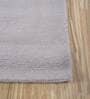 Ivory Geometric Wool 9 ft x 12 ft Hand knotted Carpet