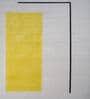 Ivory Geometric Wool 9 ft x 12 ft Hand knotted Carpet