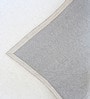 Ivory Geometric Wool And Cotton 5 X 8 Ft Hand Tufted Carpet