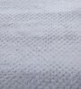 Ivory Geometrical Viscose 5 ft X 8 ft Hand Woven Carpet