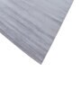 Ivory Geometrical Viscose 5 ft X 8 ft Hand Woven Carpet