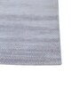 Ivory Geometrical Viscose 5 ft X 8 ft Hand Woven Carpet