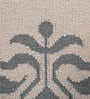 Ivory Geometrical Wool 5 ft X 8 ft Flat Weaves