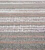 Ivory Geometrical Wool 6 ft X 9 ft Flat Weaves