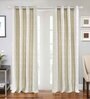 IvoryIron Solid (120 Inches) Curtain Rod with Accessories (Pack of 2)