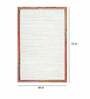 Ivory Jute 4 ft X 6 ft Hand Woven Dhurrie
