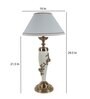Ivory Large Trophy Table Lamp(Conical Shade)