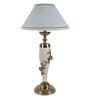 Ivory Large Trophy Table Lamp(Conical Shade)