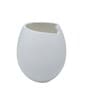 Ivory Metal Table Vase