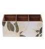 Ivory Noir Bloom Cutlery holder 