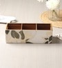 Ivory Noir Bloom Cutlery holder 