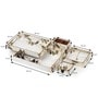 Ivory Noir Bloom Kitchen Set