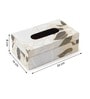 Ivory Noir Bloom Tissue Box 