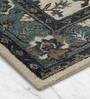 Ivory Persian Woolen Blend 4 x 6 Feet Hand Tufted Carpet