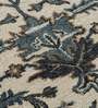 Ivory Persian Woolen Blend 4 x 6 Feet Hand Tufted Carpet