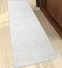 Ivory Polypropylene 79 x 24 Inches Machine Made Floor Runner