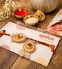 Ivory Pomegranate Rakhi Gift Hamper