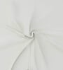 Ivory Solid 400 TC 100% Cotton King Sized Bedsheet With 2  Pillow Covers Hues Collection