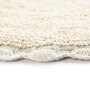 Ivory Solid Cotton 24x16 Inches Max Absorbant Bath Mat