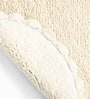 Ivory Solid Cotton 24x16 Inches Max Absorbant Bath Mat