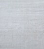 Ivory Solid Viscose 2'11 ft X 10 ft Hand Woven Runner