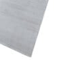 Ivory Solid Viscose 3 ft X 12 ft Hand Woven Runner