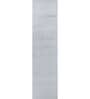 Ivory Solid Viscose 3 ft X 12 ft Hand Woven Runner
