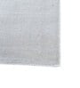 Ivory Solid Viscose 3 ft X 12 ft Hand Woven Runner