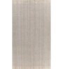 Ivory Solid Wool 6 ft X 9 ft Hand Woven Carpet