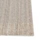 Ivory Solid Wool 6 ft X 9 ft Hand Woven Carpet