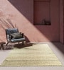 Ivory Solid Wool 8 ft x 10 ft Hand Knotted Carpet
