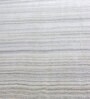 Ivory Solid Wool and Viscose 5 ft X 8 ft Hand Woven Rectangle Carpet