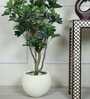 Ivory Sphere Small Round Resin Planter