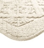 Ivory Traditional Cotton 17x25 Inches AntiSkid (Set of 2) Bath Mats