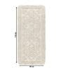 Ivory Traditional Cotton 17x25 Inches AntiSkid (Set of 2) Bath Mats